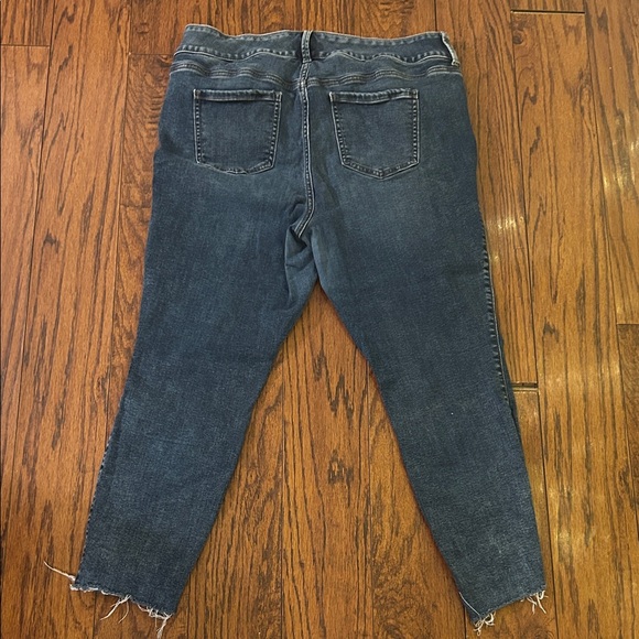 Torrid Dark Blue Ankle Jeans - Picture 2 of 4